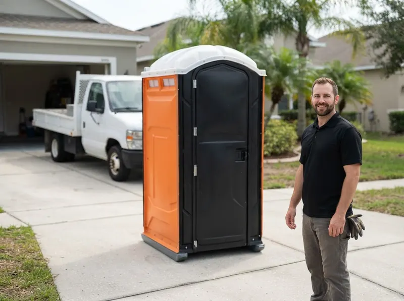 Standard Construction Portable Toilet in Orlando, FL