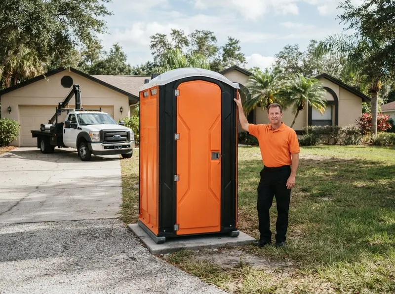Temporary Emergency Relief Sanitation Unit in Orlando, FL
