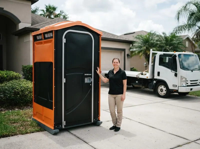 VIP Flushing Event Portable Toilet in Orlando, FL